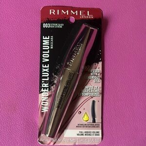 RIMMEL LONDON/ WONDER’LUXE MASCARA/ COLOR:EXTREME BLACK 003